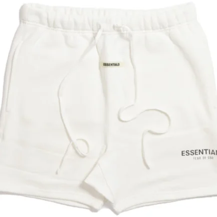 White Essentials Shorts