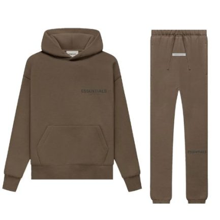 Dark Brown Essentials Tracksuit
